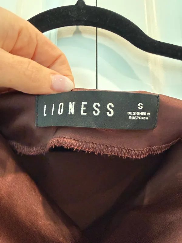 LIONESS Original Sin Mini Dress - Garnet - Image 5