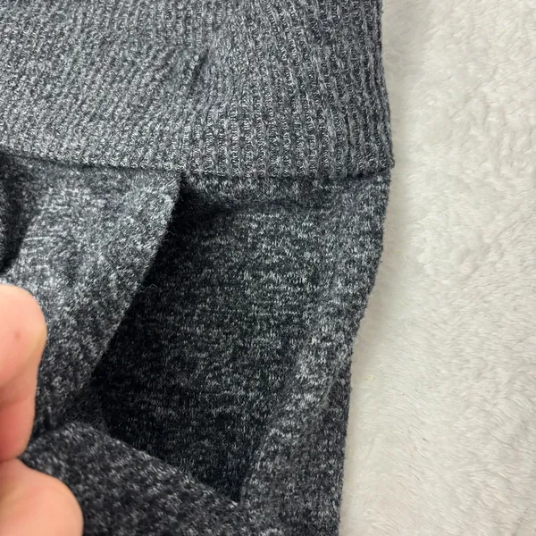 Aerie‎ Y2K Dark Gray Knit Sweater Joggers Size M - Image 5