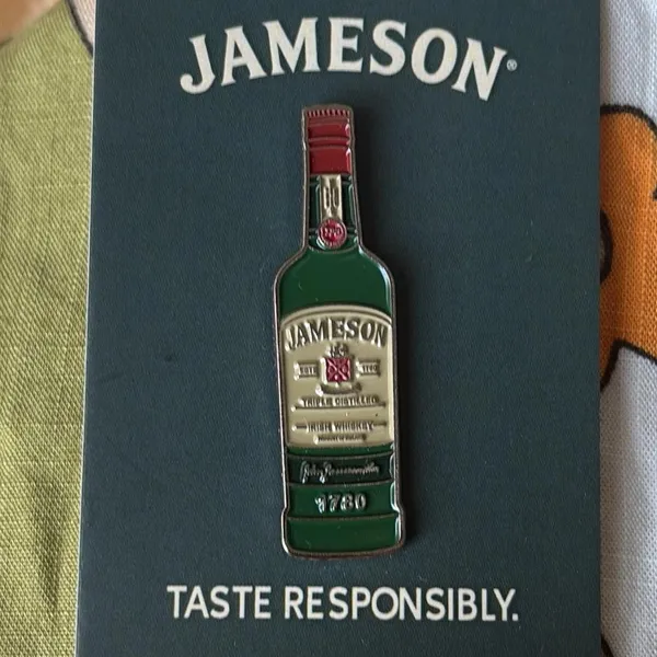 Boutique Jameson Whiskey Bottle Pin - Image 4