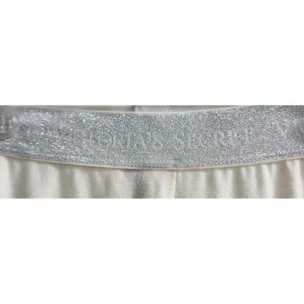 Victoria's‎ Secret Women's Cream Lounge Shorts Sparkle Waistband Size S/P - Image 2