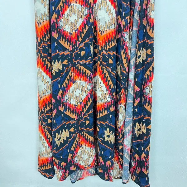 ZARA Boho Sleeveless Maxi Side Slits Dress Size S - Image 10