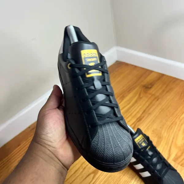 Adidas 2020 Superstar Stan Smith VS Superstar Black FX7888 Size 5.5M/7W NO BOX - Image 19