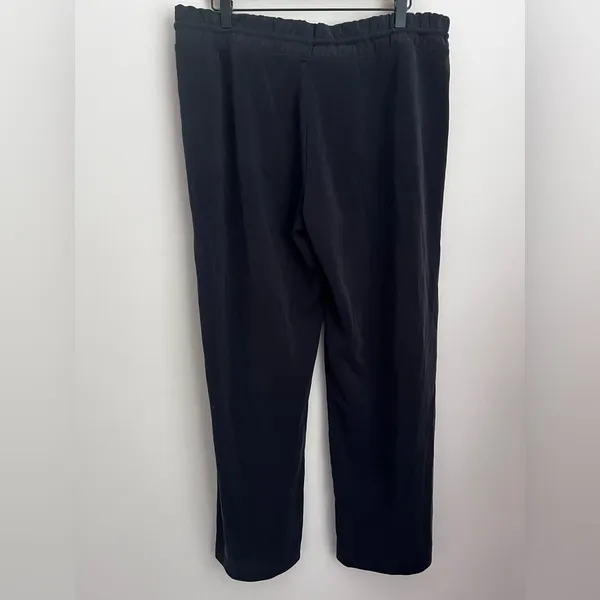 Athleta Seasoft Straight Pants black drawstrings XL tall - Image 3