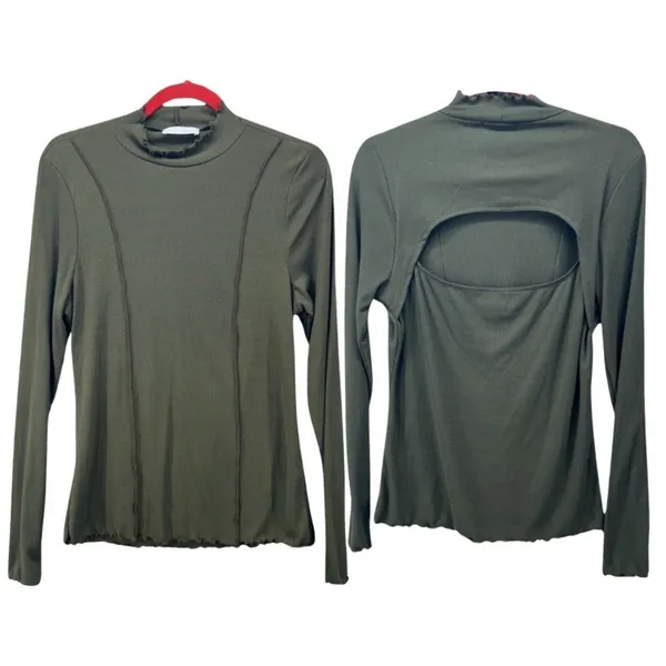 Heatherly Top‎ Green XL - Image 2