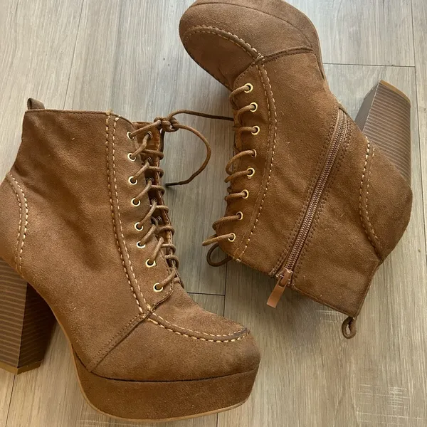 Bold and Beautiful: Platform Heeled Boots for Women - Image 8