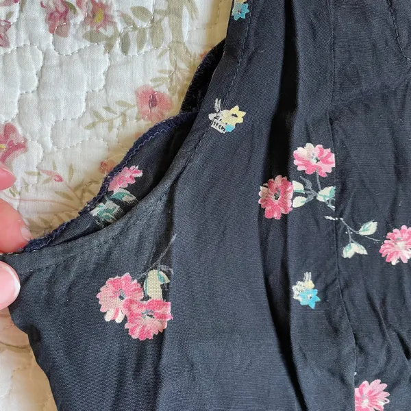 Fuccia Vintage Bodycon Floral Dress - Image 8