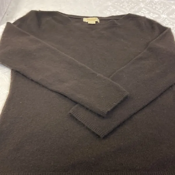 Peck & Peck cashmere blouse L - Image 15