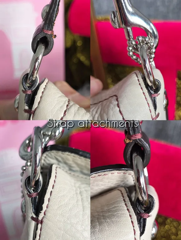 Coach 2005 Chelsea Turnlock Pebbled Y2k Shoulder Bag - Image 4