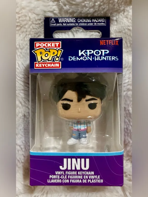 KPOP DEMON HUNTERS Pop! Keychain Jinu Black - Image 3