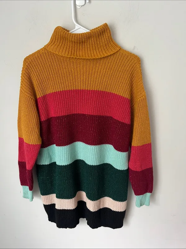 Farm Rio by Anthropologie striped sweater, size xxs ®️ - Image 4