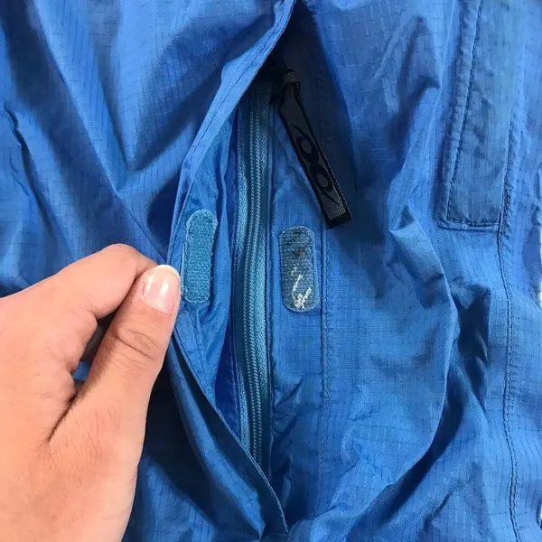 Marmot Women Small Blue Precip Eco Outdoor Waterproof Hooded Rain Jacket - Image 8