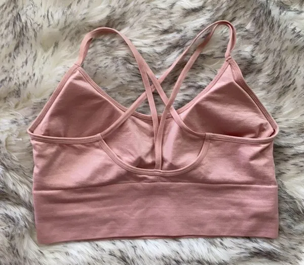 Medium Support Padded Strappy Sportsbra - Image 4