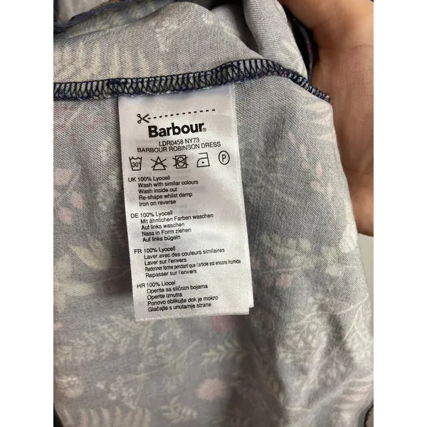 Barbour Robinson Dress floral shirt dress size 6 - Image 2