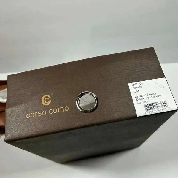 Corso Como NEW!-Leopard cow hair, suede heel pumps size 8 - Image 14