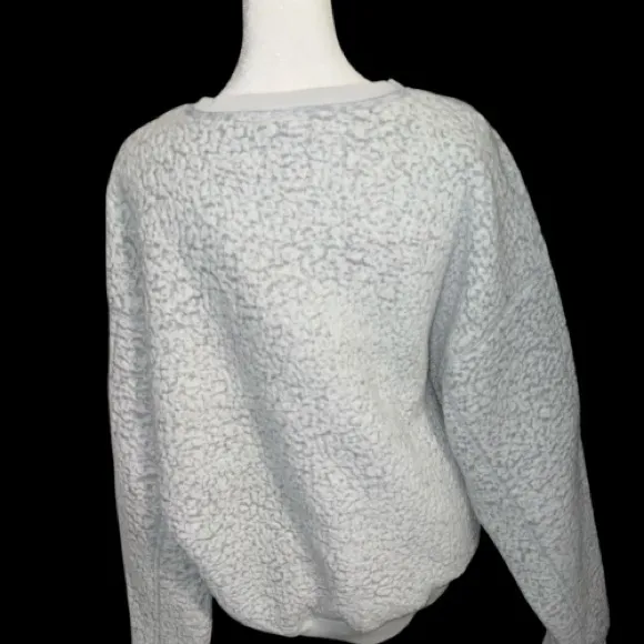 Victoria's Secret “pink” Light Gray Crew Neck Sweater sweatshirt - Image 5