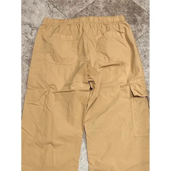 Aerie Avenue Cargo Pant Baggy NEW Khaki Medium Skater Pant Jogger 100% Cotton - Image 8