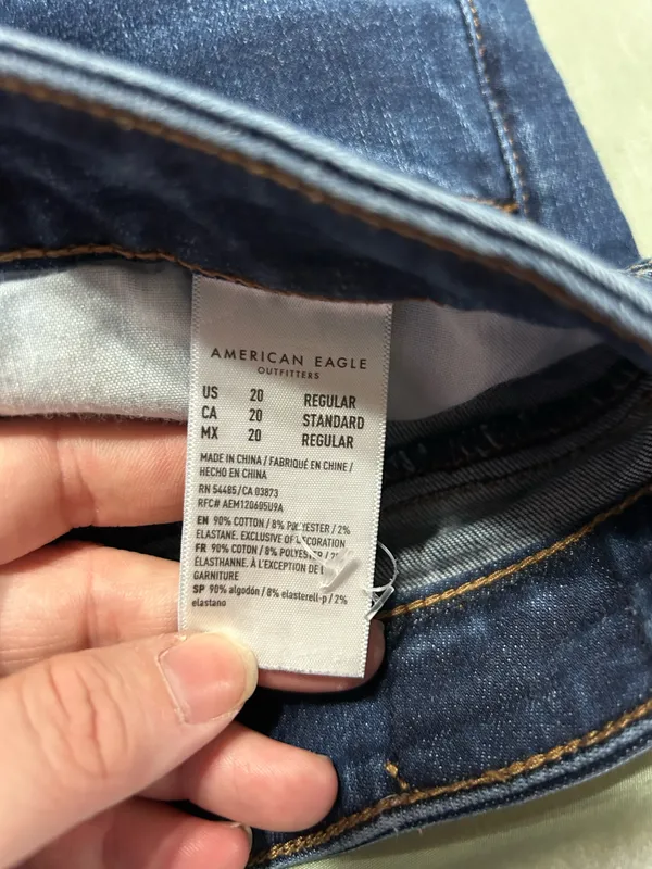 American Eagle Super Hi-Rise Jeggings – Size 20 - Image 5