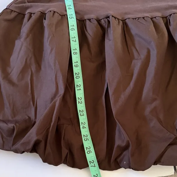 Wild Fable Brown Strapless Dress - Image 6