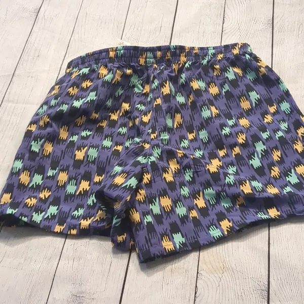 Patagonia intertwined hands perennial blue baggies shorts size XS - Image 8