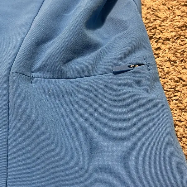 Figs Siaya Capri Blue V Neck Scrub Top‎ XXS - Image 9