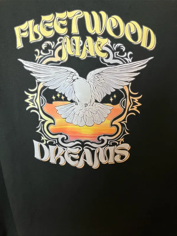 Fleetwood Mac "Dreams" Black Graphic Tee Size XXL - Image 2
