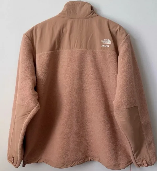 The North Face x Skims 1995 Retro Denali Fleece Jacket- Sienna Size Large - Image 2