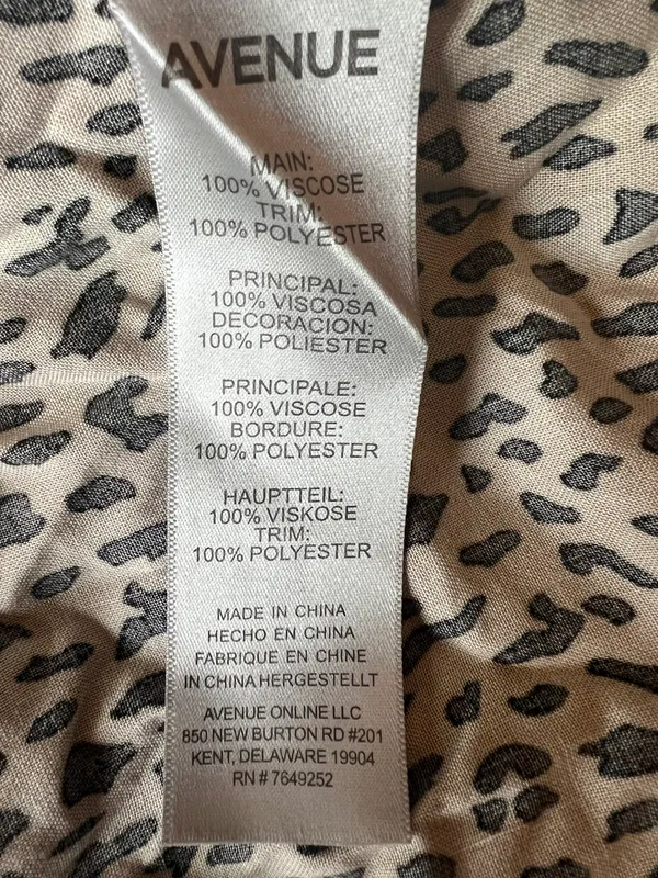 Ladies Plus Size Top Multi - Image 5