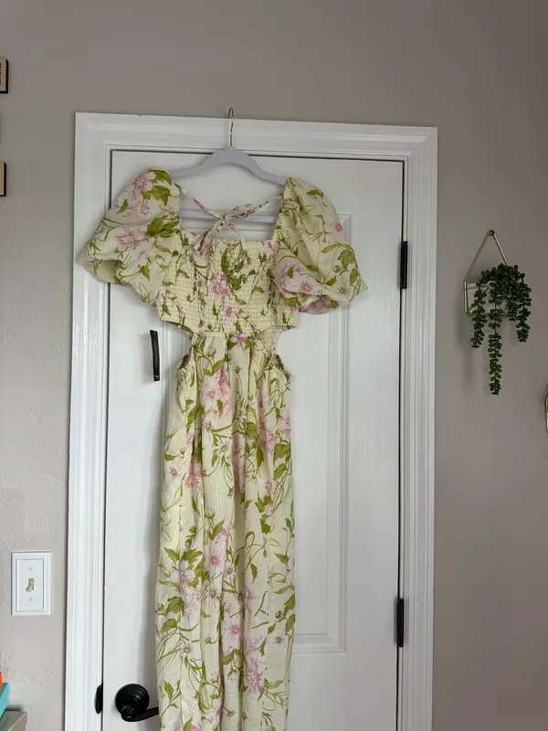 spring dress Yellow - Image 5