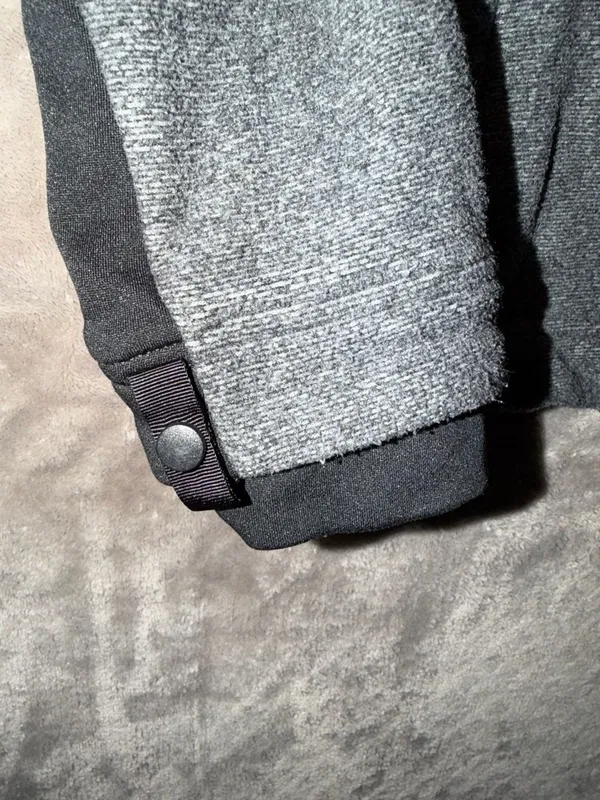 The North Face Women's Gray Black Full Zip Fleece Jacket - Image 8
