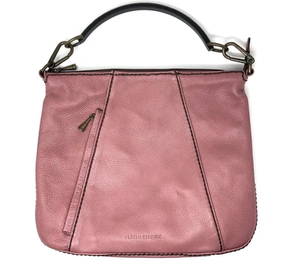 PLINIO VISONA leather bag, made in Italy - Image 2