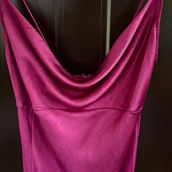 NWT Lioness Walk The Line Midi Dress Magenta Large - Image 11