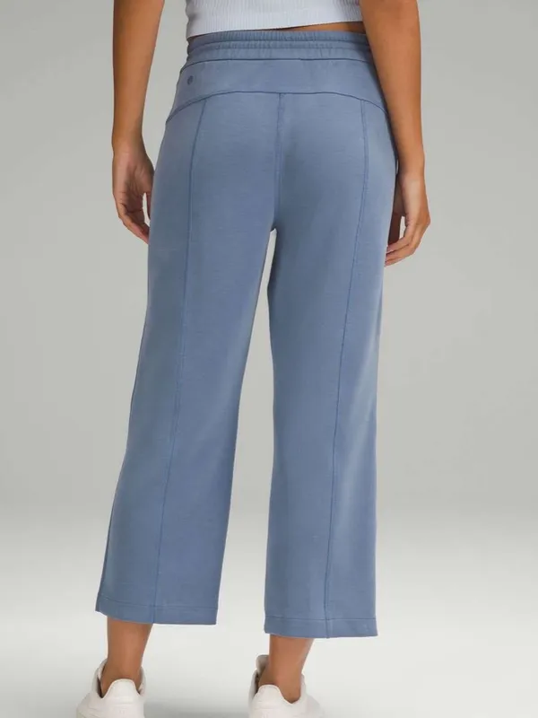 Lululemon Softstreme High-Rise Straight-Leg Cropped Pants in Oasis Blue - Image 2