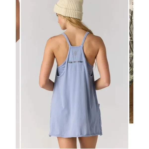 FP Movement Hot Shot Mini Womens dress blue size xs detail in photos - Image 4