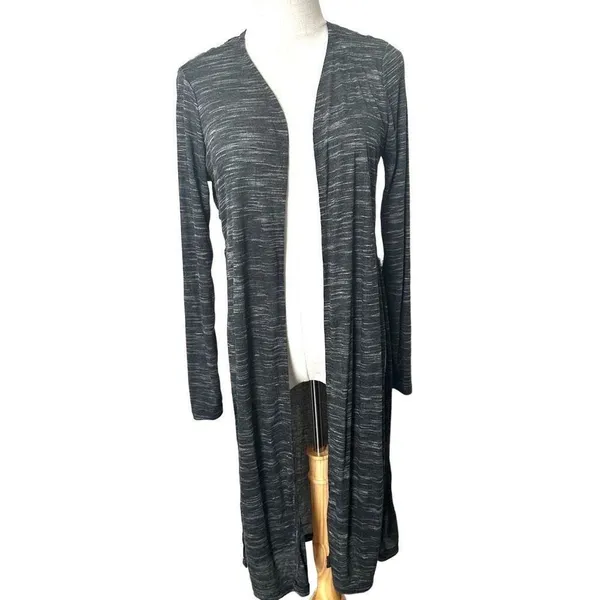 Ambiance long open cardigan Gray Size L - Image 8