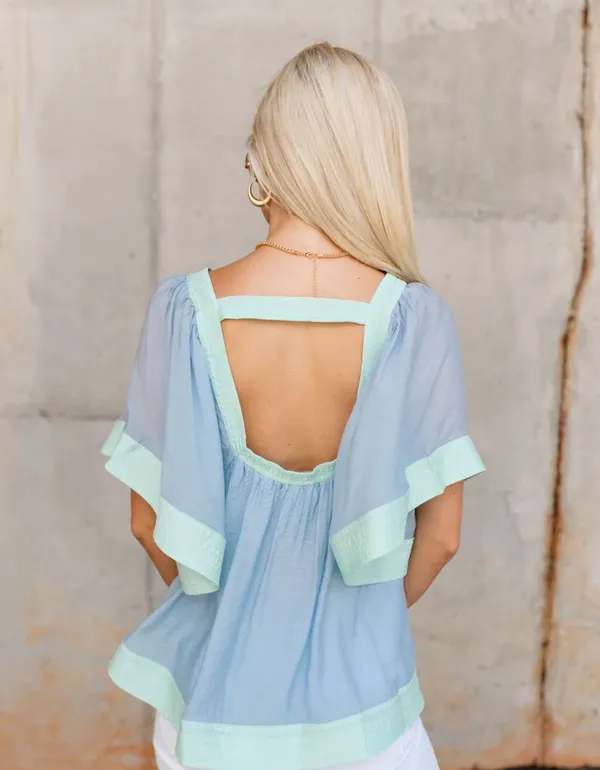 Light Blue V - Image 3