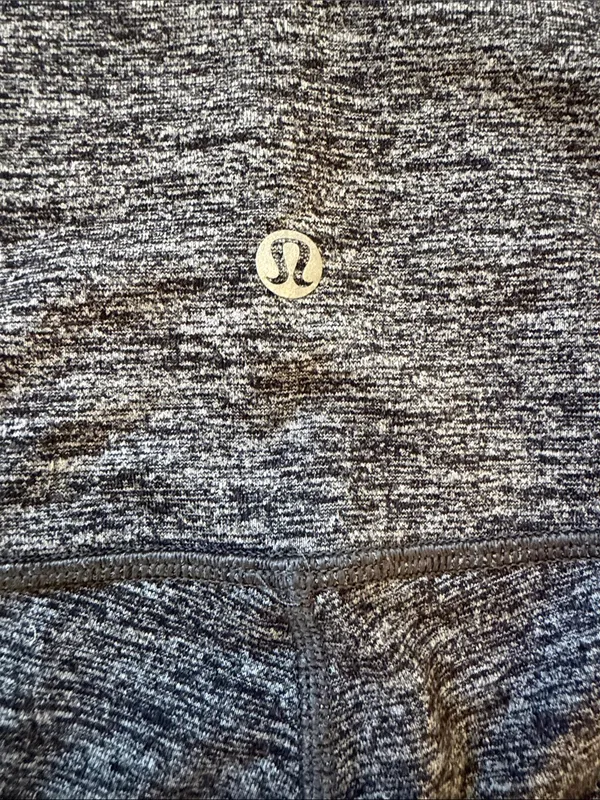 Lululemon Heather Gray High Rise Soft Active Leggings - Image 4