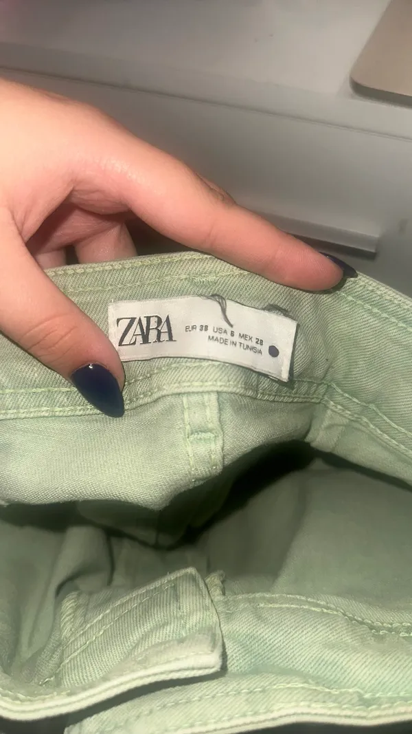 ZARA Jeans Wide-Leg High-Waisted - Image 2