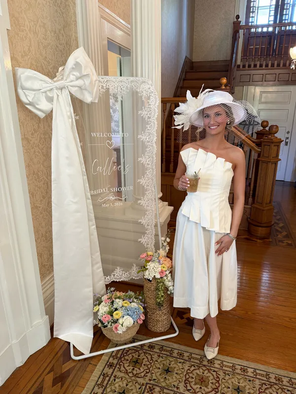 White Midi Dress - Image 2