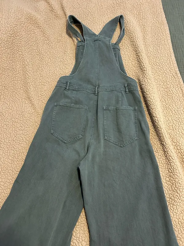 Aerie Women's Overalls in Olive - Image 4