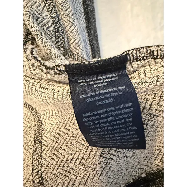 Tommy Hilfiger Womens Grey Military Knit Blazer Jacket Gold Crest‎ Buttons XL - Image 6