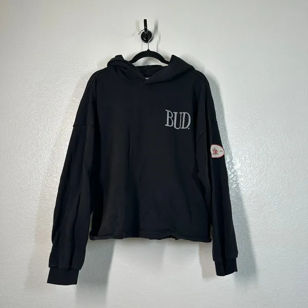 M Budweiser by PacSun King Hoodie Sweatshirt Black King of beers - Image 6