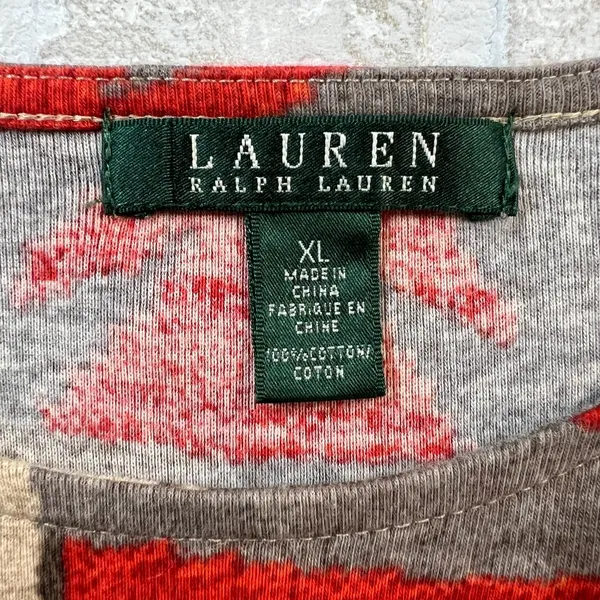 Lauren Ralph Lauren Top Womens XL‎ Southwestern Aztec Navajo Long Sleeve Buttons - Image 8
