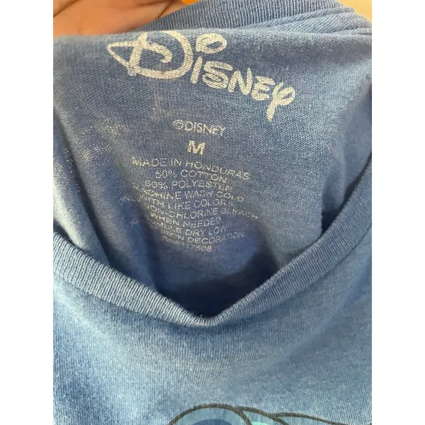 Disney Blue Stitch “I Tried” Graphic Tee Size M - Image 8