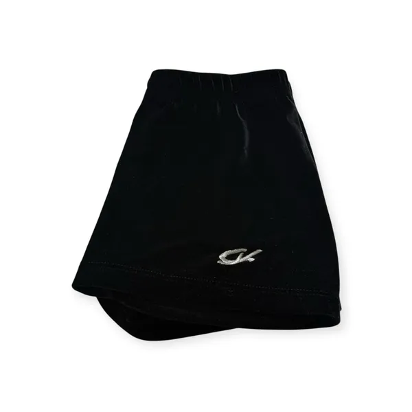 GK Elite Gymnastics 𖤐 Micro Mini Workout Shorts 𖤐 Black Velvet 𖤐 Small 𖤐 Dance - Image 13