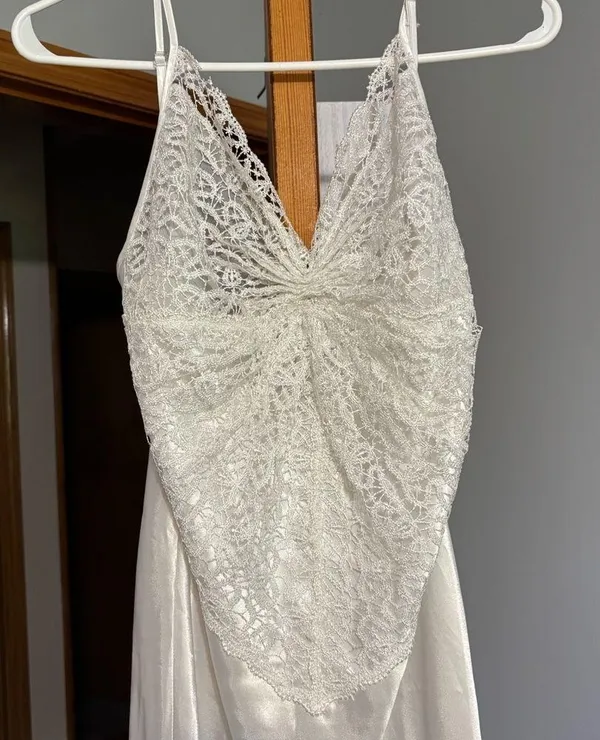Euro Lace Maxi Slip Dress - Image 2