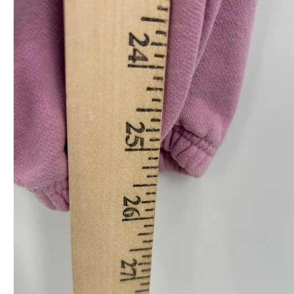 Beyond Yoga Womens Pink High Waisted Elastic‎ Cuff Sweatpants Size Medium - Image 5