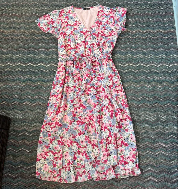 Bequemer Laden Floral Maxi Dress - Image 5