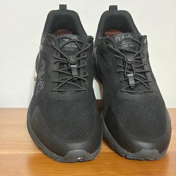 Ryka Sky Walk Swift Womens 7.5W Black Bungee Lace Walking Shoes Sneakers - Image 4