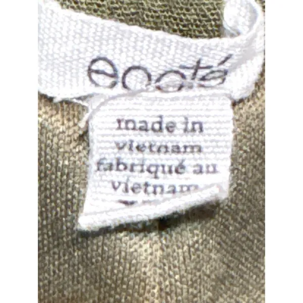 Ecote Urban Outfitters Olive Green Dress XS Strappy Criss Cross Back Mini - Image 8