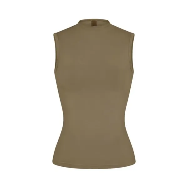 SKIMS G1 Kim Kardashian Women's 3X New Vintage Mock Neck Tank Top ShirtNWT - Image 2